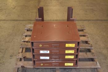LAWSON 4 DRAWER HARDWARE CABINET, WITH CONTENTS