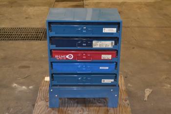 FASTENAL HARDWARE STORAGE CABINET, WITH CONTENTS