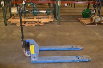 MANUAL PALLET JACK, 5500 LB CAPACITY