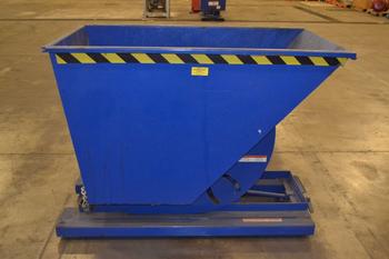 VESTIL D-75-HD STEEL DUMPSTER HOPPER