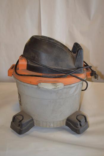 RIDGID WD06350 SHOP VAC, 6 GALLON, 2.5PHP