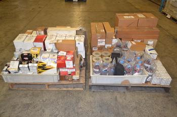 2 PALLETS OF ASSORTED PNEUMATIC AND HYDRAULIC FILTERS