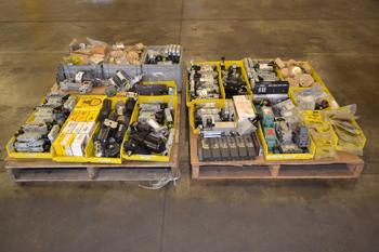 2 PALLETS OF ASSORTED PNEUMATIC REPLACEMENT PARTS