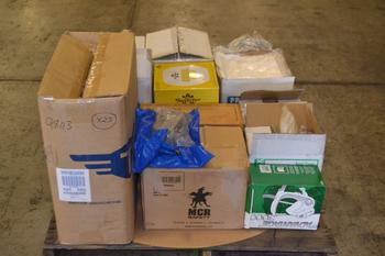 1 PALLET OF ASSORTED SANITARY PPE