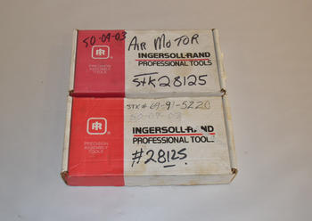 LOT OF 2 INGERSOLL RAND AIR MOTORS