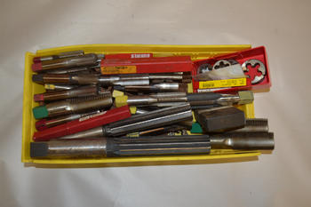 LOT OF TAPS AND DIES