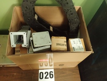 Wireway Sections, Junction Boxes, Hubbell Cover Plates, Cable Track
