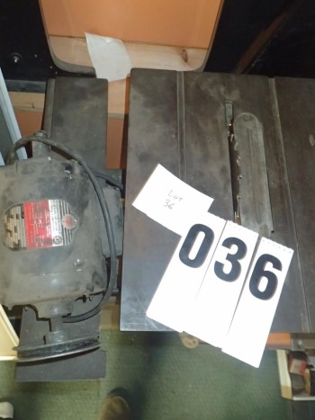 Planer & Table Saw on Stand