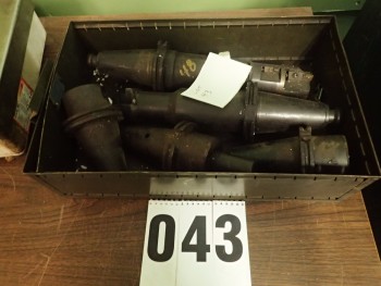 5 CAT-50 Taper Shank Tool Holders