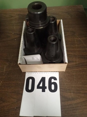 5 CAT-50 Taper Shank Tool Holders