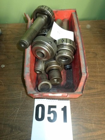 7 Lathe Nose Collet Chucks Sleeves Etc