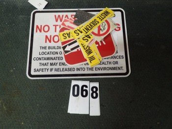 Safety Signs, Stickers, & Stamped Metal Name Plates