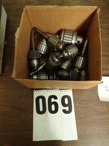 12 Drill Chucks (some require repair)