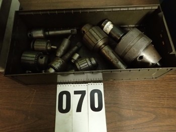 12 Drill Chucks (some require repair)