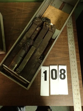 9 Indexable Carbide Tool Holders incl 4 Heavy Lathe Tools