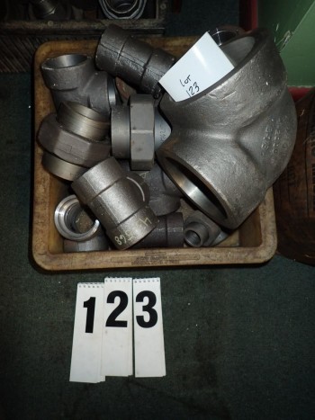 Black Pipe Weld Fittings Tees, Unions, Elbows, Couplers up to 2.5\