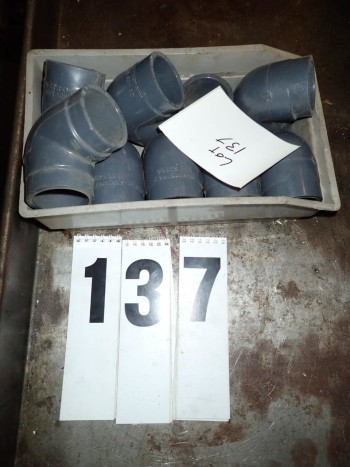 Gray PVC Sch 80 Pipe Fittings