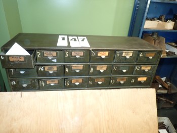 18 Drawer Steel Cabinet