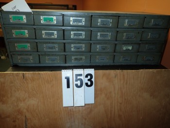 24 Drawer Steel Cabinet