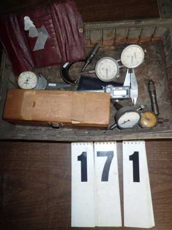 Radius, Spring, Screw, & Groove Gauges, Dial Indicators, Micrometers