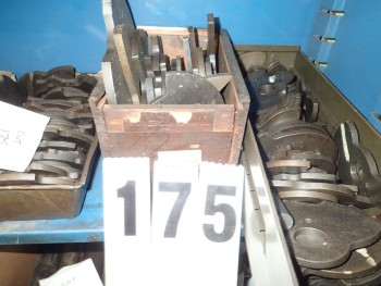 3 Bins of Brown & Sharpe Automatic Lathe Cams