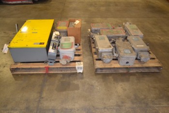 2 PALLETS OF ASSORTED DISCONNECT SWITCHES