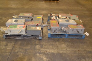 2 PALLETS OF ASSORTED DISCONNECT SWITCHES
