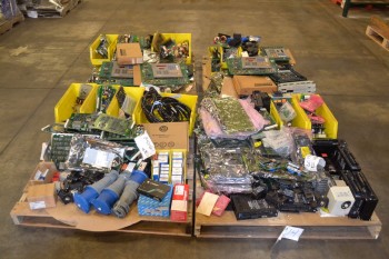 4 PALLETS OF ASSORTED ELECTRICAL CONTROLS