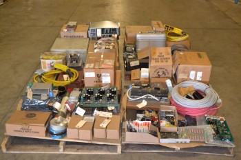 4 PALLETS OF ASSORTED ELECTRICAL CONTROLS