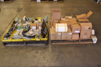 2 PALLETS OF ASSORTED ELECTRICAL CONTROLS