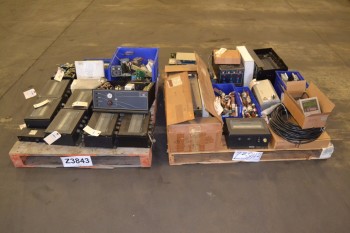 2 PALLETS OF ASSORTED ELECTRICAL CONTROLS