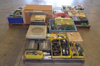 3 PALLETS OF ASSORTED ELECTRICAL CONTROLS