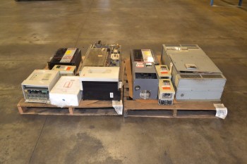 2 PALLETS OF ASSORTED MOTOR DRIVES
