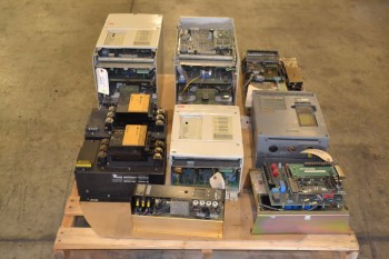 1 PALLET OF ASSORTED MOTOR DRIVES