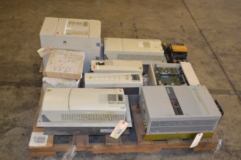 1 PALLET OF ASSORTED MOTOR DRIVES