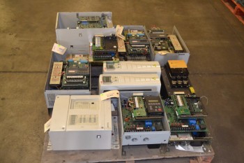 1 PALLET OF ASSORTED MOTOR DRIVES