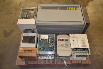 1 PALLET OF ASSORTED MOTOR DRIVES, ALLEN BRADLEY