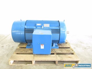 SIEMENS 250HP 460V-AC 3575 RPM 449TS 3PH AC MOTOR