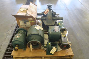 1 PALLET OF ASSORTED GEAR REDUCERS