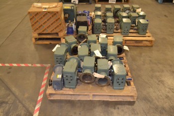 3 PALLETS OF ASSORTED GEAR REDUCERS