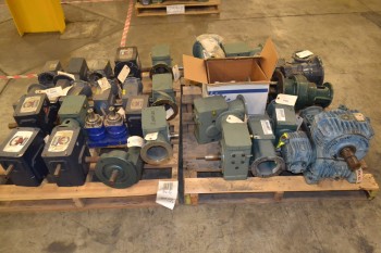 2 PALLETS OF ASSORTED GEAR REDUCERS