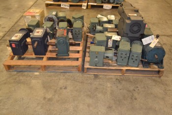 2 PALLETS OF ASSORTED GEAR REDUCERS
