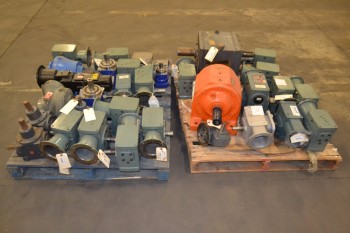 2 PALLETS OF ASSORTED GEAR REDUCERS