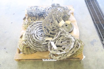 1 PALLET OF ASSORTED ROLLER CHAINS