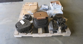 1 PALLET OF ASSORTED ROLLER CHAINS