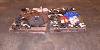2 PALLETS OF ASSORTED SPROCKETS