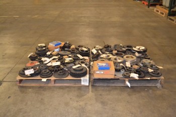 2 PALLETS OF ASSORTED SPROCKETS