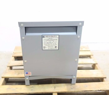EGS HEVI-DUTY 15KVA 3PH 480V TO 208Y/120V TRANSFORMER