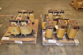 2 PALLETS OF ASSORTED LINE REACTORS