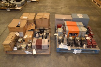 2 PALLETS OF ASSORTED TRANSFORMERS